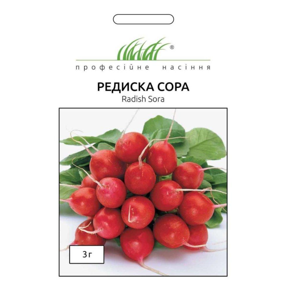 Насіння Редис Сора 3г / Nunhems Zaden