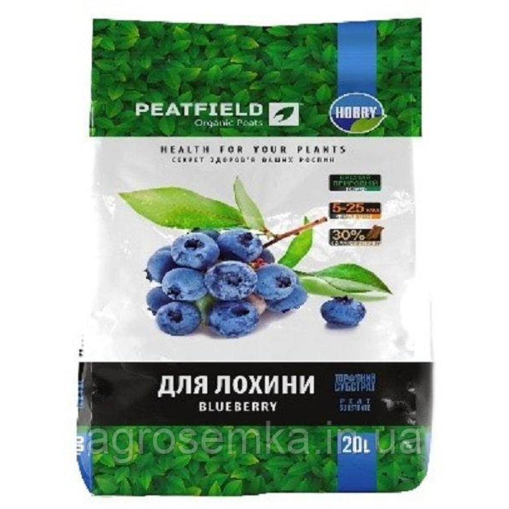 Субстрат для лохини ( голубіки) 20л Peatfield