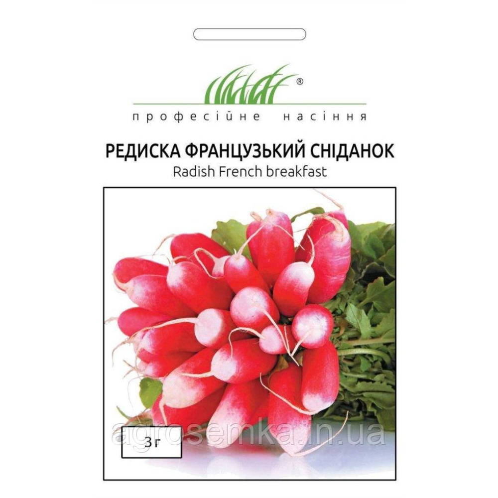 Насіння Редиска Французький сніданок 3г / Tezier