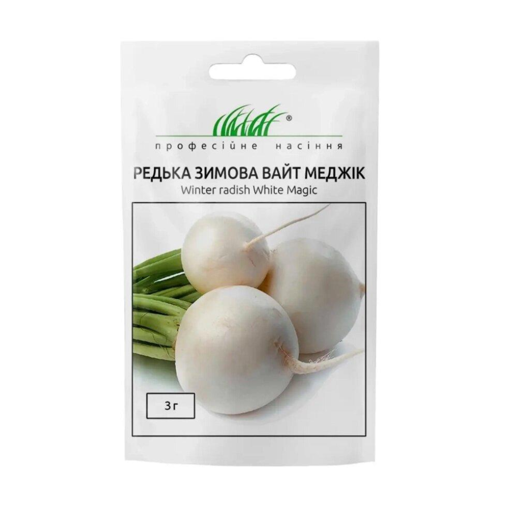 Насіння Редис Вайт меджик 200шт  /Anseme