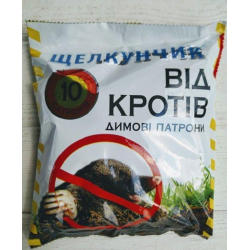 Димова шашка «Лускунчик» (10 патронів) від кротів та гризунів, оригінал