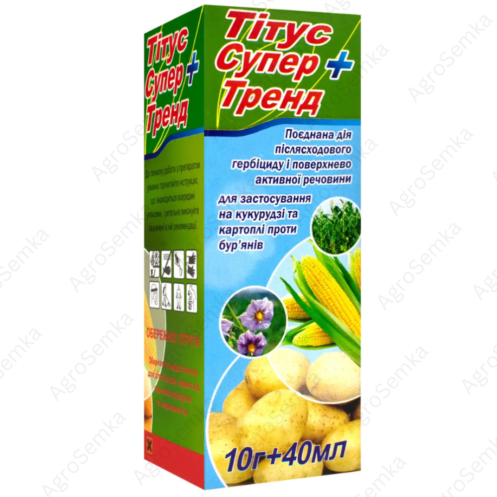 Післясходовий Гербіцид Тітус 10г+ Тренд 40мл / на 20 соток