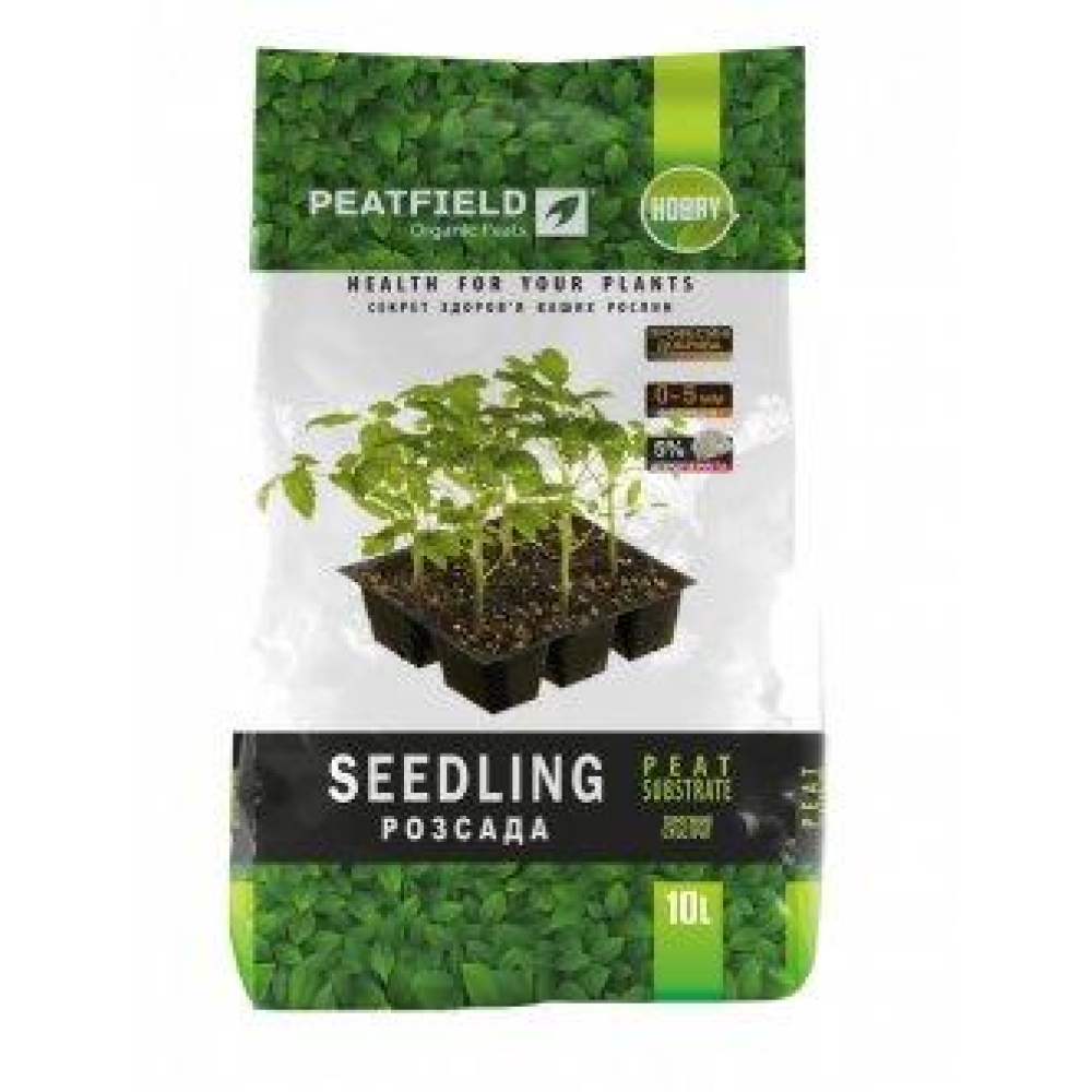 Субстрат для розсади 20л, Peatfield