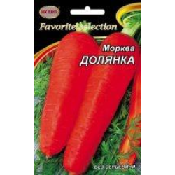 Насіння Морква Долянка 20г