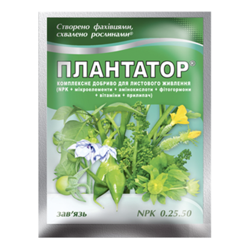 Комплексне добриво Плантатор 0.25.50 - 25 г