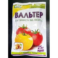 ФУНГІЦИД ВАЛЬТЕР ДЛЯ ЗАХИСТУ КАРТОПЛІ ВІД ХВОРОБИ 25 Г