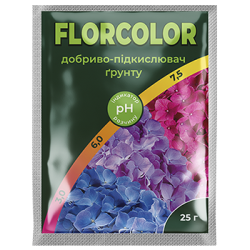 ДОБРИВО-ПІДКИСЛЮВАЧ МАЙСТЕР-АГРО FLORCOLOR (17:13:14) 25 Г