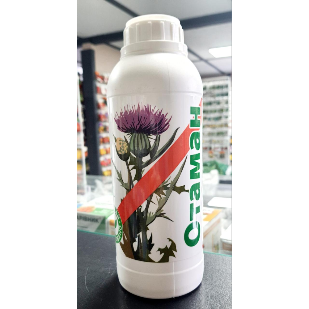 Гербіцид суцільної дії (для знищення всіх бур“янів) Отаман 1л., Alfa Smart Agro