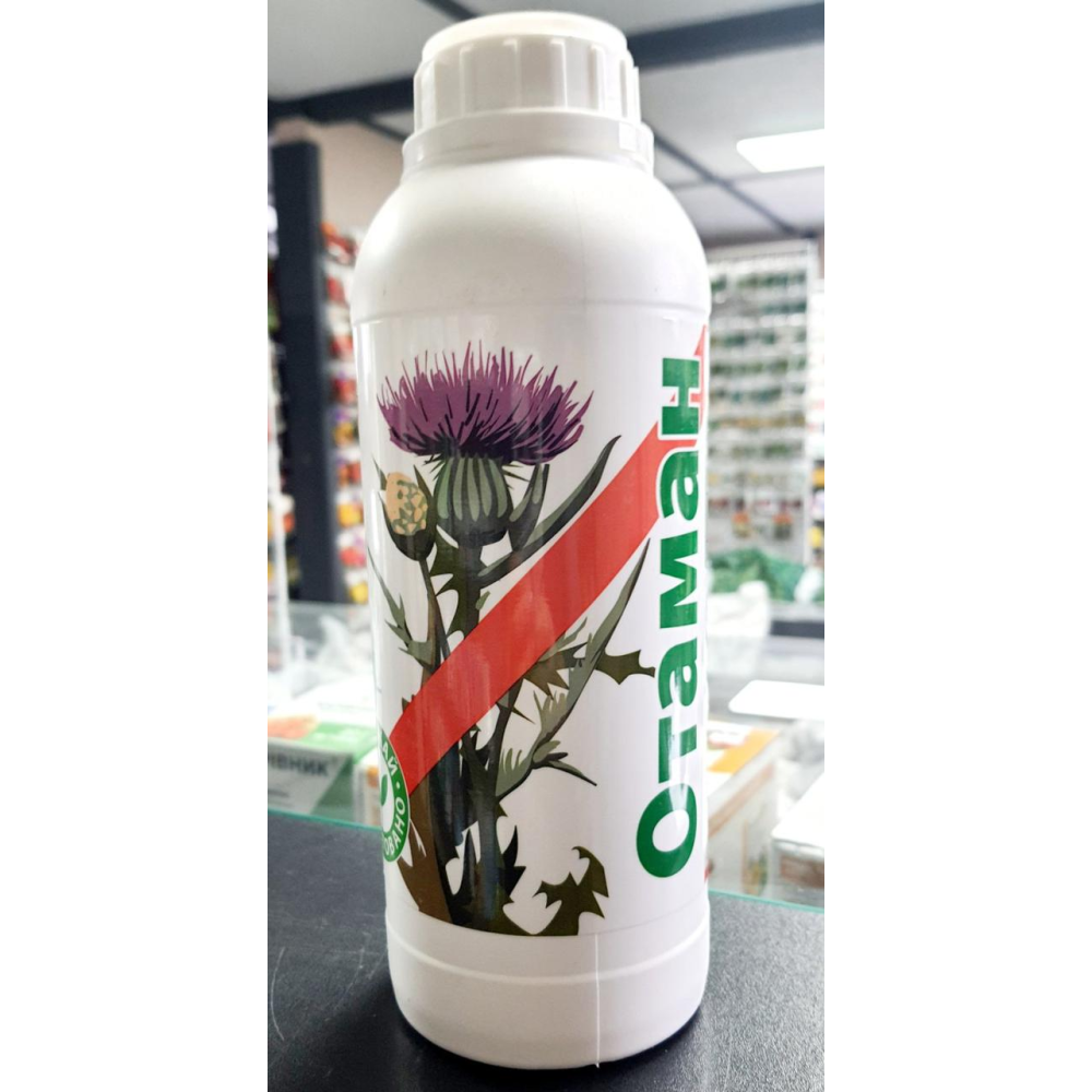 Гербіцид суцільної дії (для знищення всіх бур“янів) Отаман 1л., Alfa Smart Agro