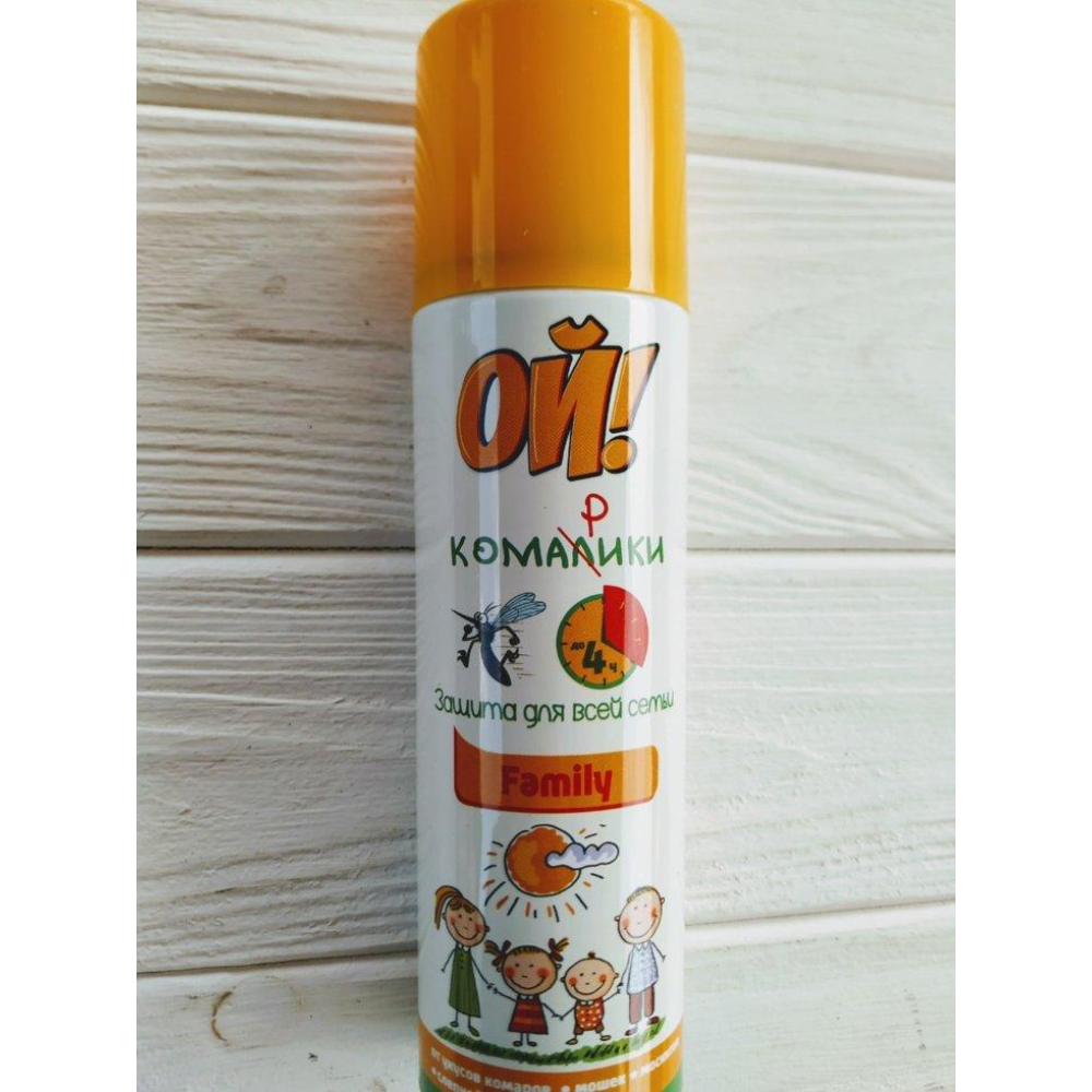 Аерозоль ОЙ, Комарики Baby 2+ 150 мл.