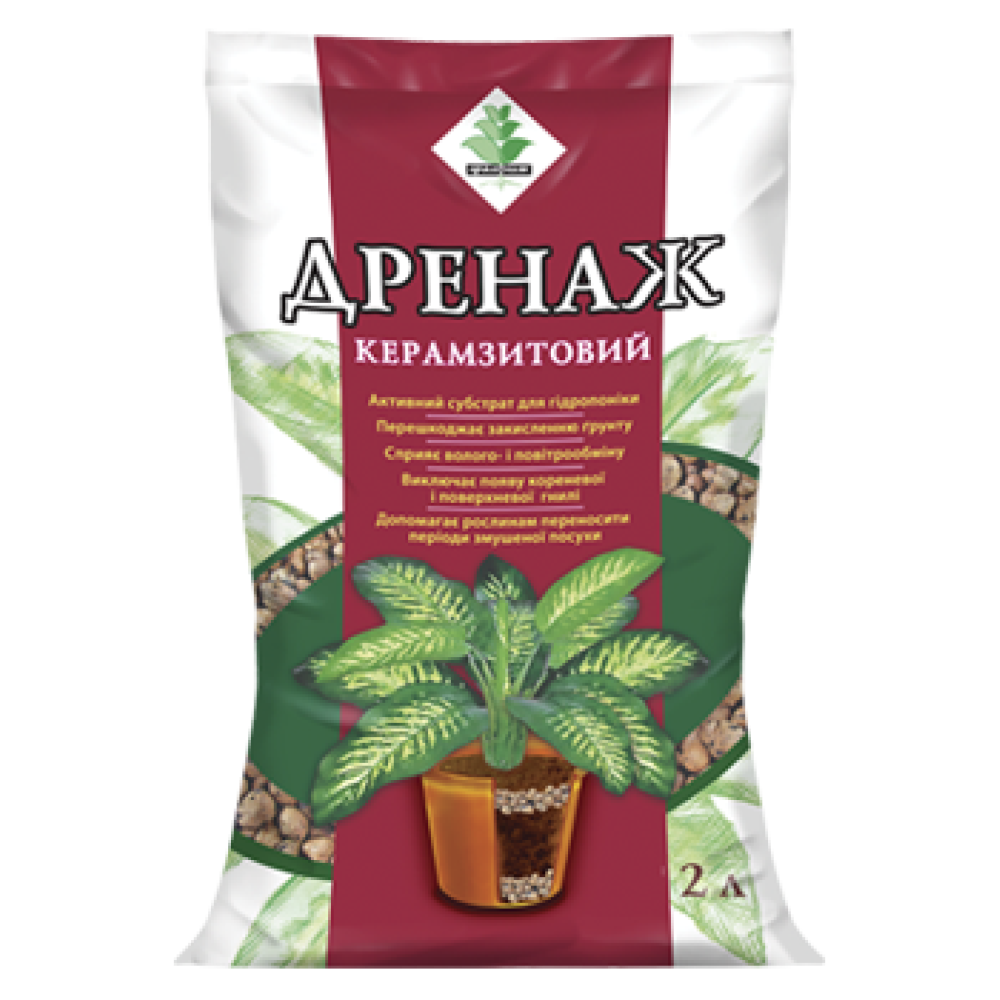 Дренаж керамзитовий крупний 2 л