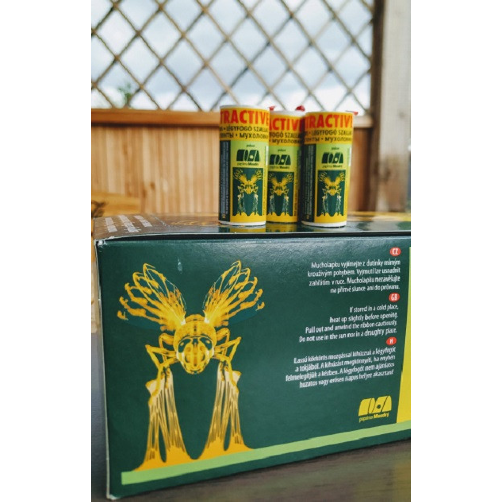 Липка стрічка від мух Ecostripe Attractive, Чехія