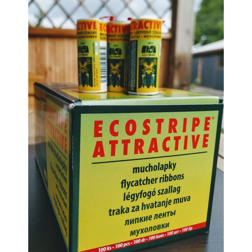 Липка стрічка від мух Ecostripe Attractive, Чехія