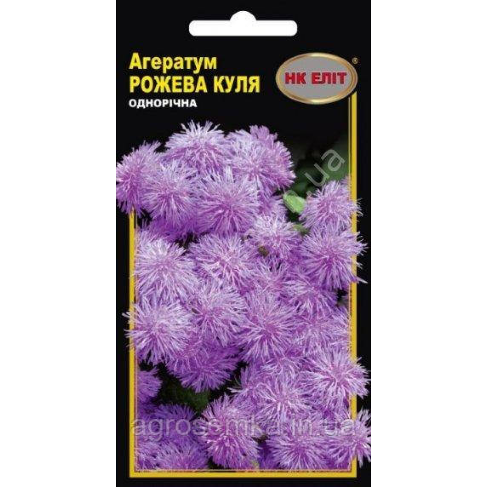 Агератум Рожевий куля 0,1 г