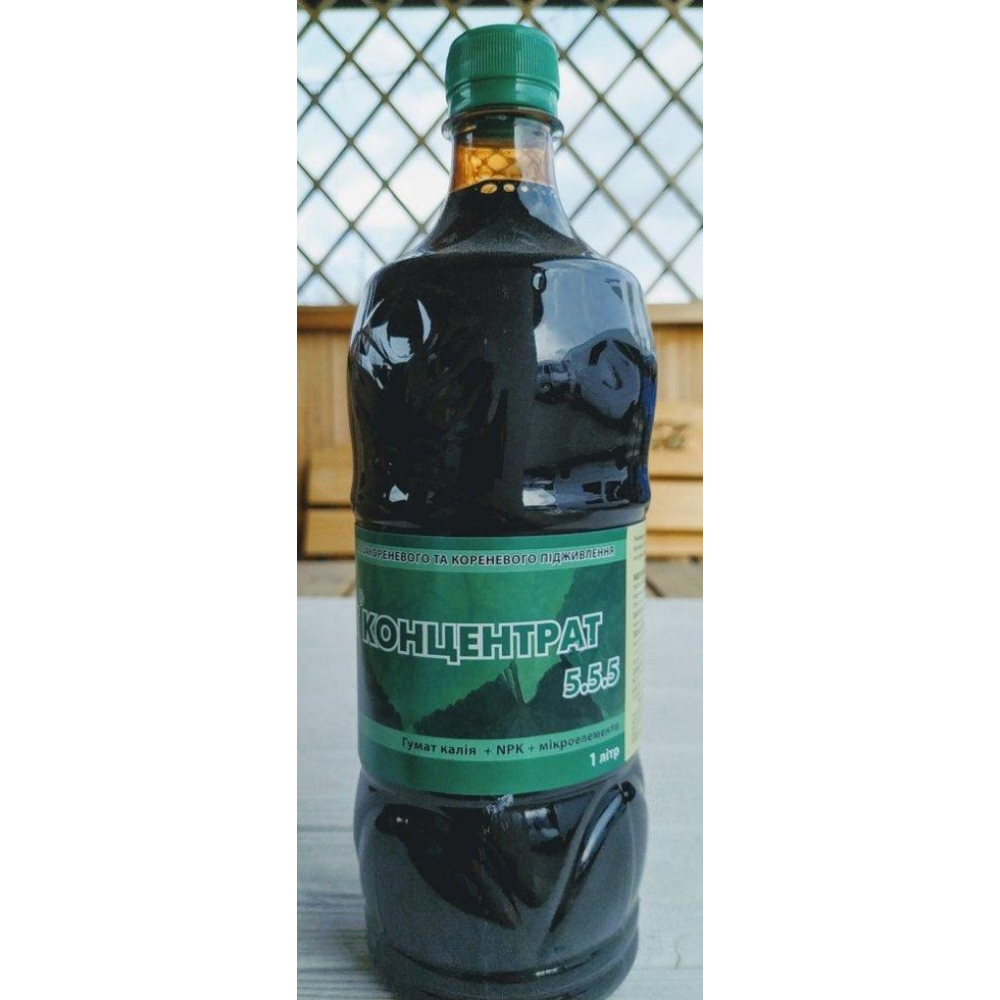 Органо-мінеральне добриво Rost (Рост) концентрат, NPK 5.5.5, 1 л
