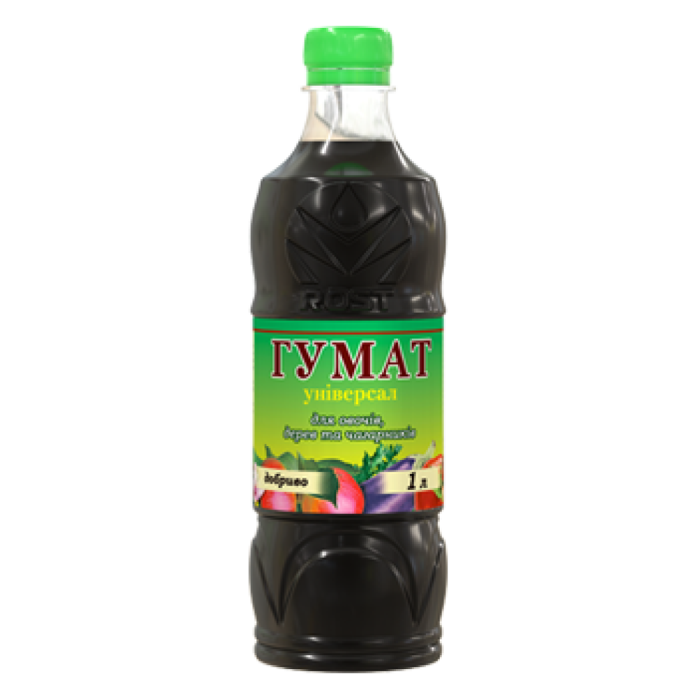 Гумат 1л органічне добриво для овочів, дерев і чагарників