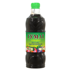 Гумат 1л органічне добриво для овочів, дерев і чагарників