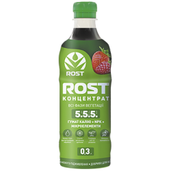 Органо-мінеральне добриво Rost (Зростання) концентрат, NPK 5.5.5, 300мл
