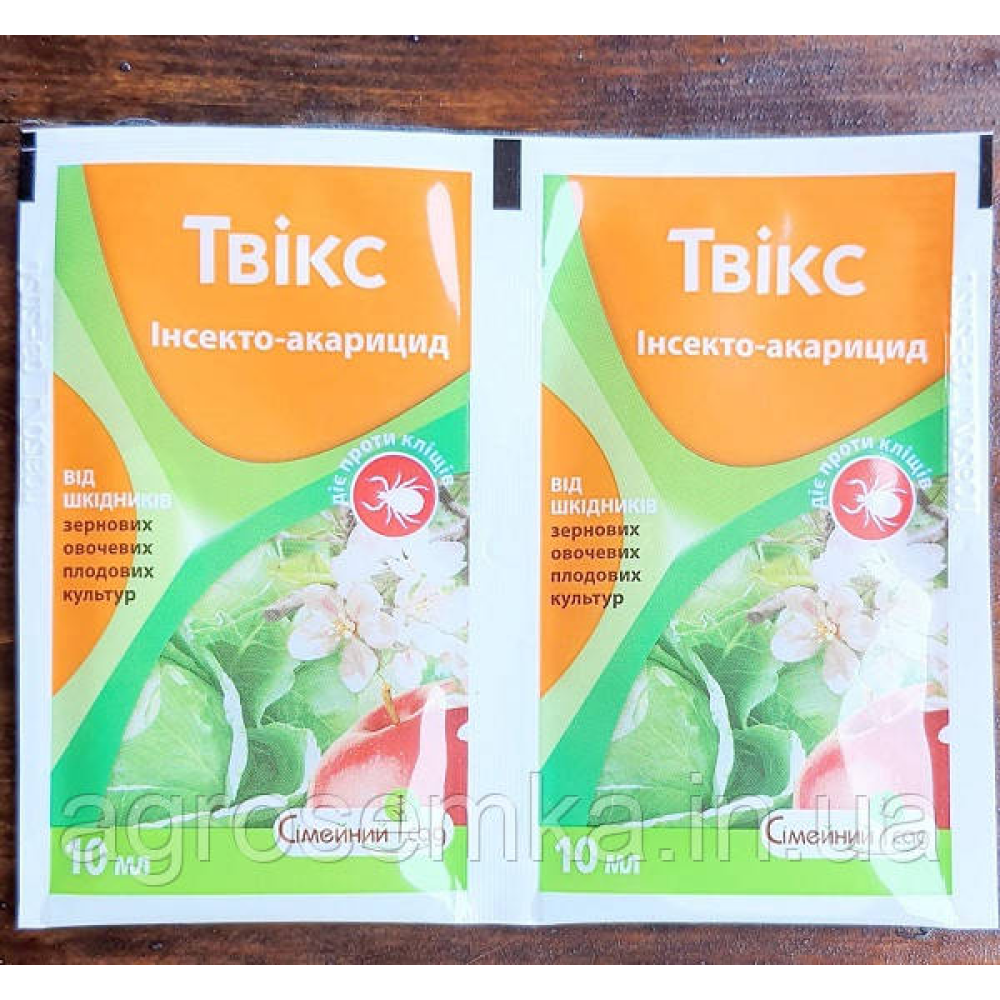 Інсекто-акарацид Твікс, 500 мл — від сисних і гризучих комах, обмежує розвиток рослиноїдних кліщів