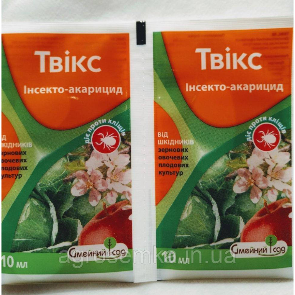 Інсекто-акарацид Твікс, 500 мл — від сисних і гризучих комах, обмежує розвиток рослиноїдних кліщів