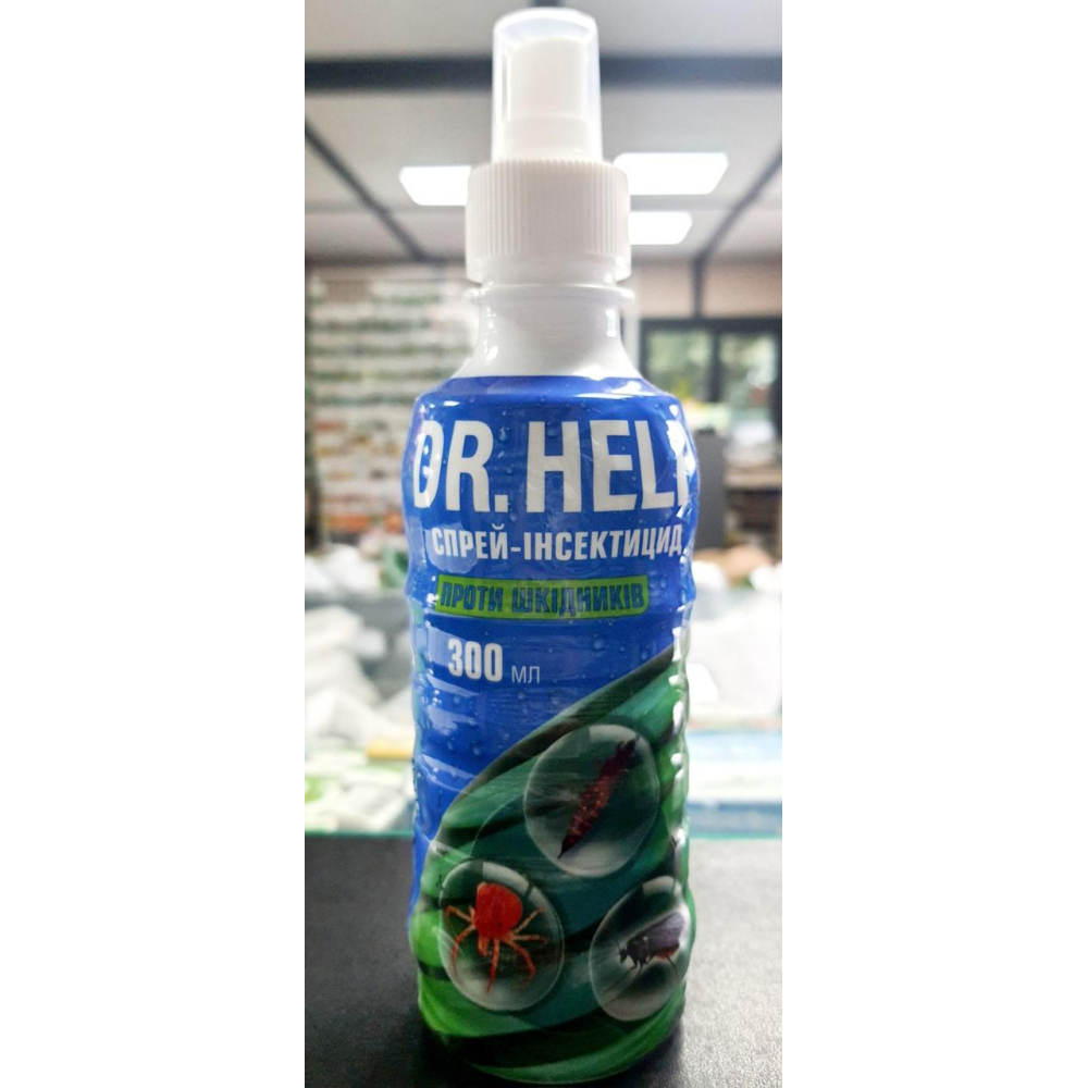 Спрей Dr.Help добриво інсектицид від шкідників для кімнатних рослин 300 мл