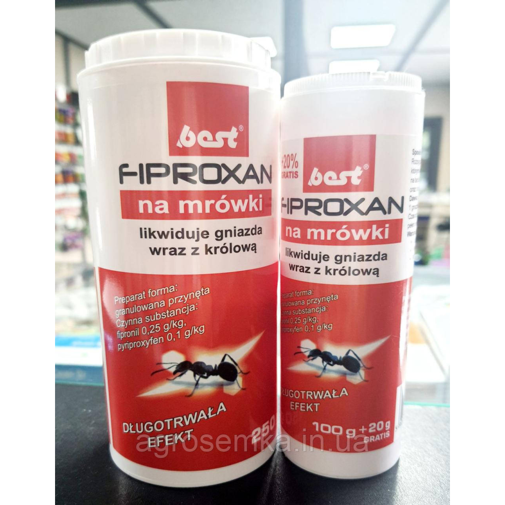 Засіб проти мурах Фіпроксан (Fiproxan) 250 грам Best Pest