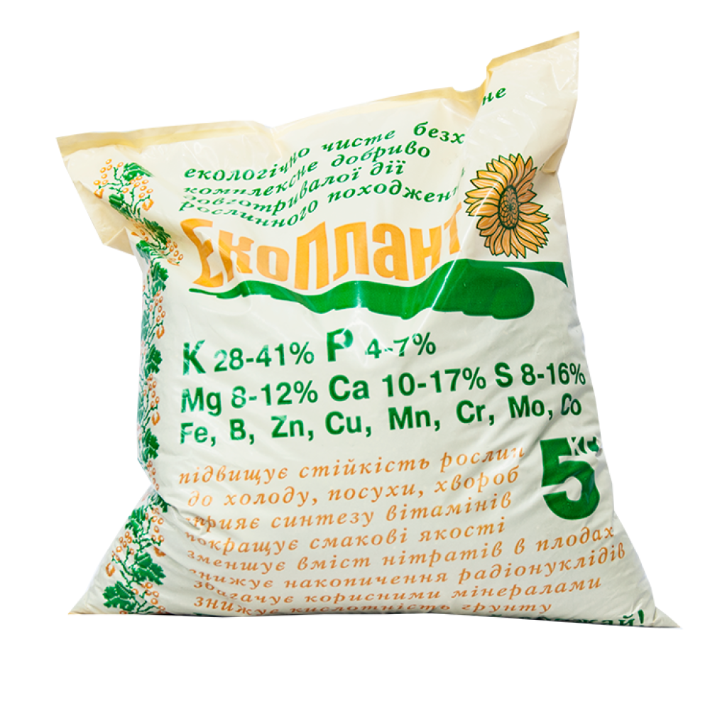 Комплексне безхлорне добриво Экоплант 5 кг