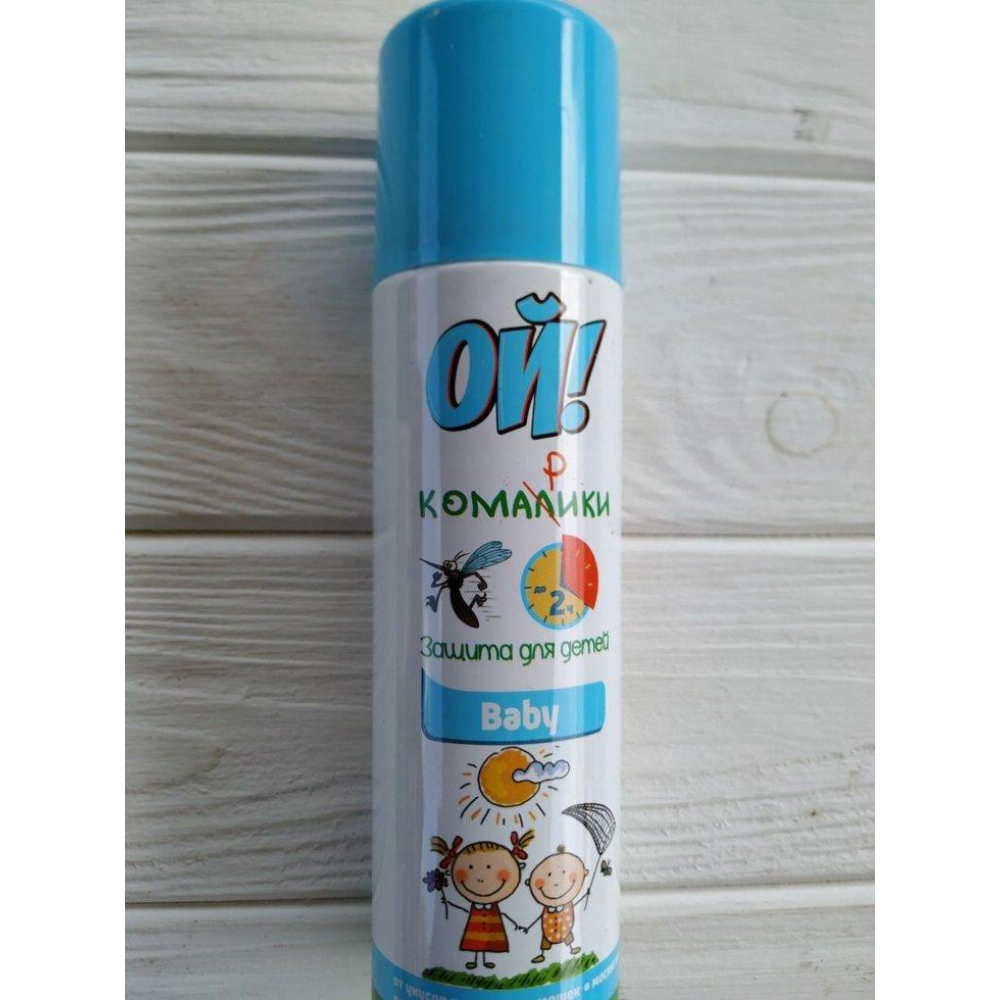 Аерозоль ОЙ, Комарики Baby 2+ 150 мл.