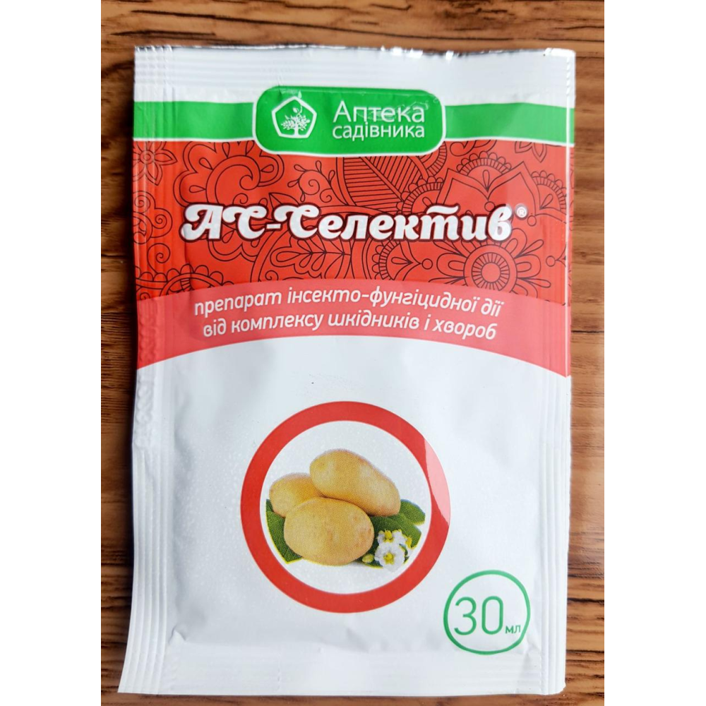 Протруювач інсекто-фунгіцид “АС-Селектив“ 30 мл