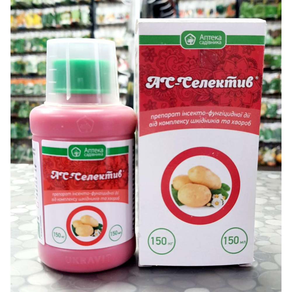 Протруювач інсекто-фунгіцид “АС-Селектив“ 30 мл