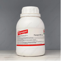 Гербіцид суцільної дії (знищення всіх видів бур“янів) Раундап 500мл.